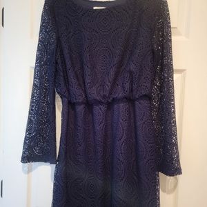 Blue Lace Dress